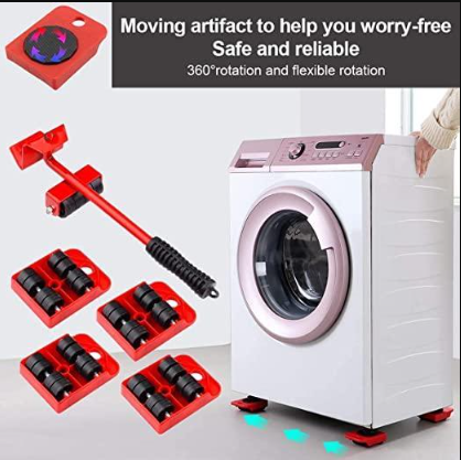 Heavy Duty Furniture Shifting Lifting Moving Tool with Wheel Pads
